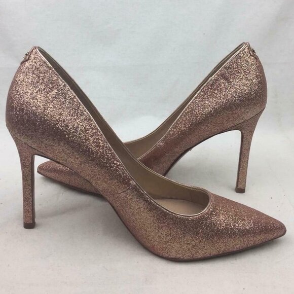 SAM EDELMAN Hazel glitter Pointy Toe Pump 7 - Picture 3 of 13